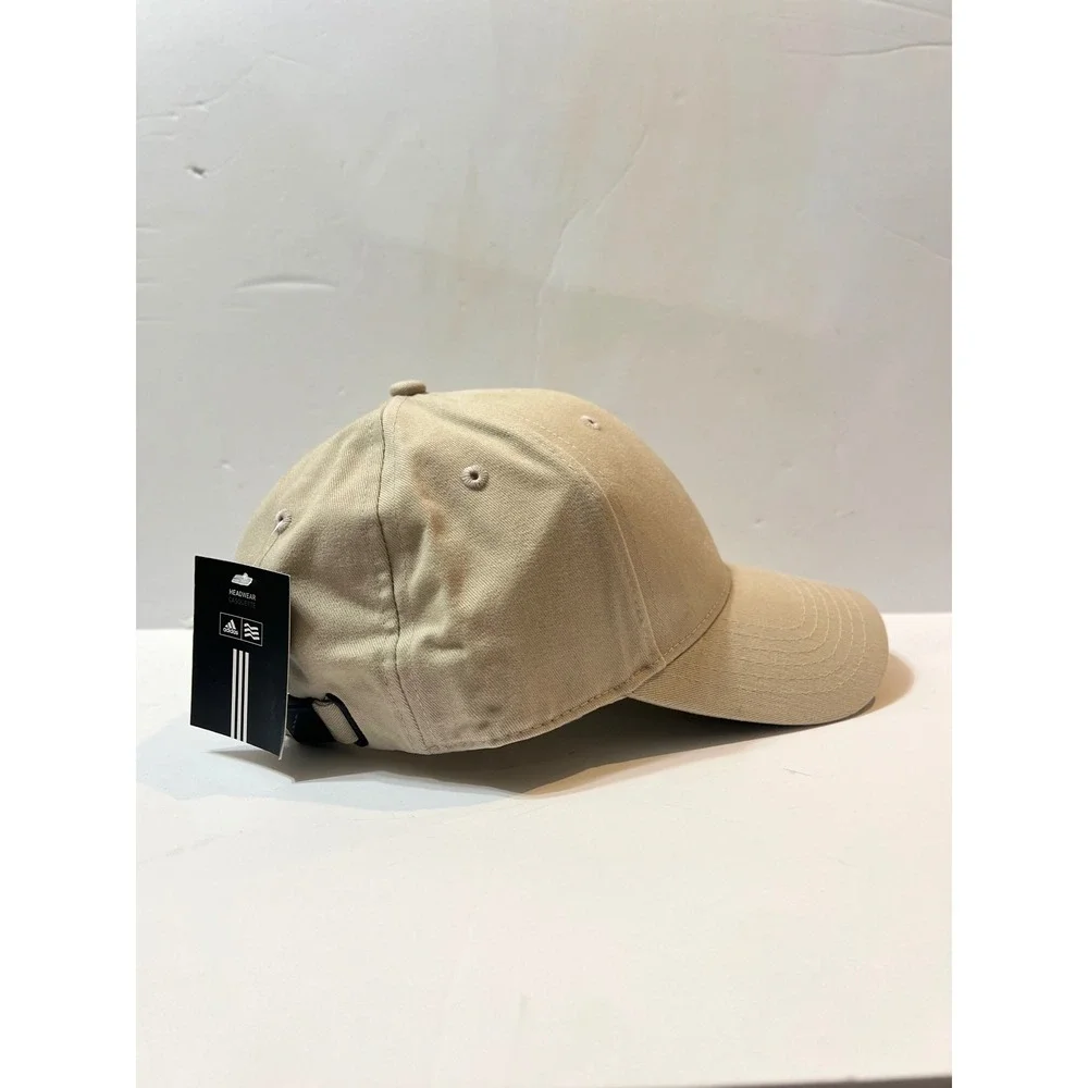 Adidas Mens Core Perf Structured Custom 09 Golf Hat Tan Beige N5220101 NWT